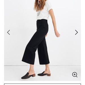 Madewell Emmett Wide Leg Crop Pants